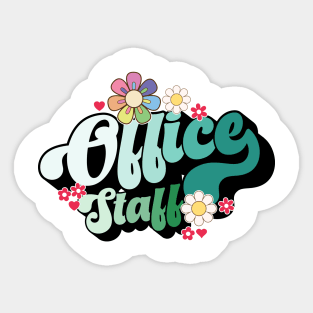 Office staff Sticker